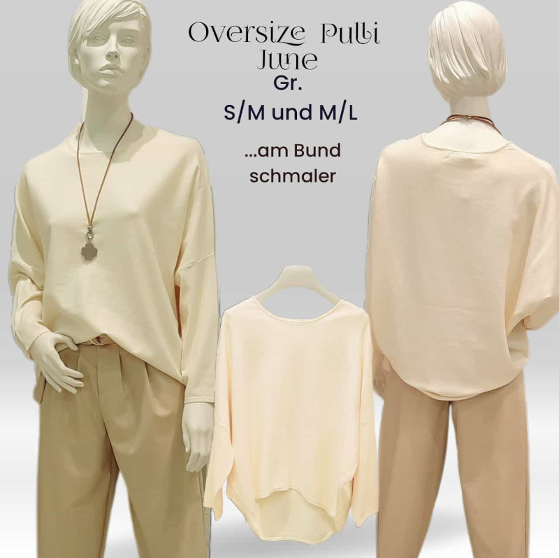 Oversize Pulli June